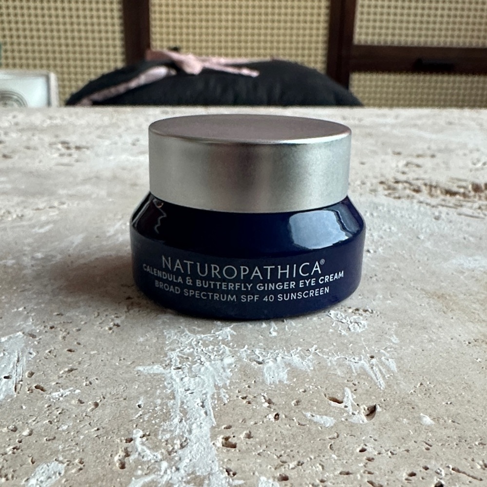 Blue and Silver Eye Cream